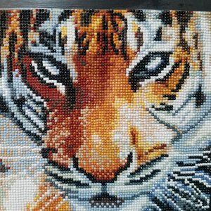 Finished Diamond Art - Tiger